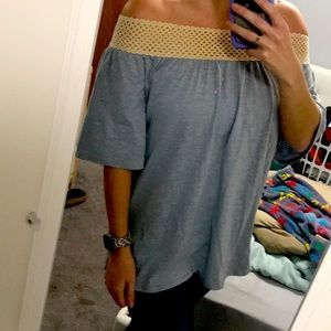 Off shoulder top